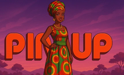 Joueurs congolais découvrant la plateforme PinUp Casino sur smartphone et ordinateur avec interface moderne